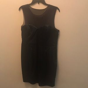 Black cocktail dress